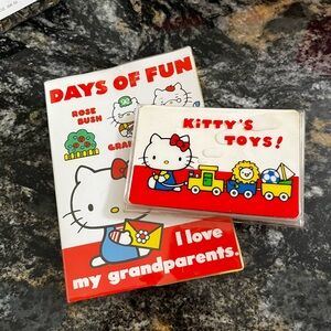 Vintage Hello Kitty Days of Fun journal and Stamp Cards